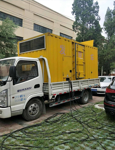 黔江发电车出租-柴油发电机组排烟系统设计要求及其考虑因素